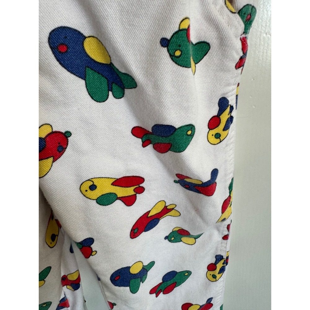 Vintage Oshkosh B'gosh colorful airplane overalls - Picture 4 of 11